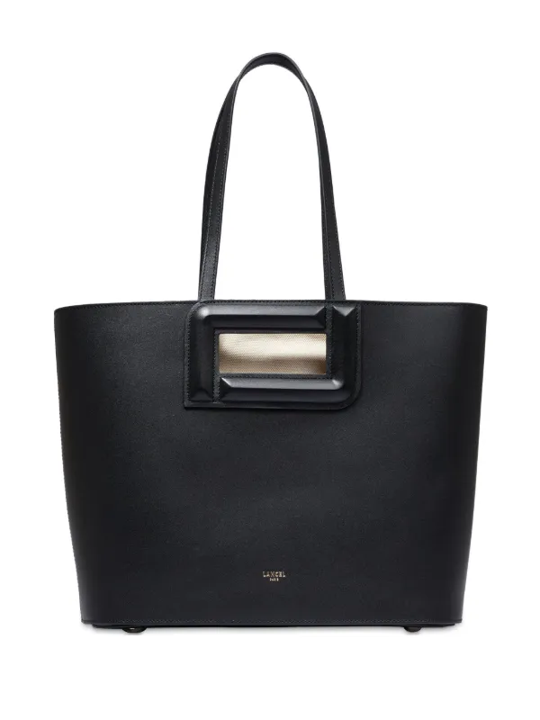 Lancel Angele Cuir De Lancel ハンドバッグ | ブラック | FARFETCH JP
