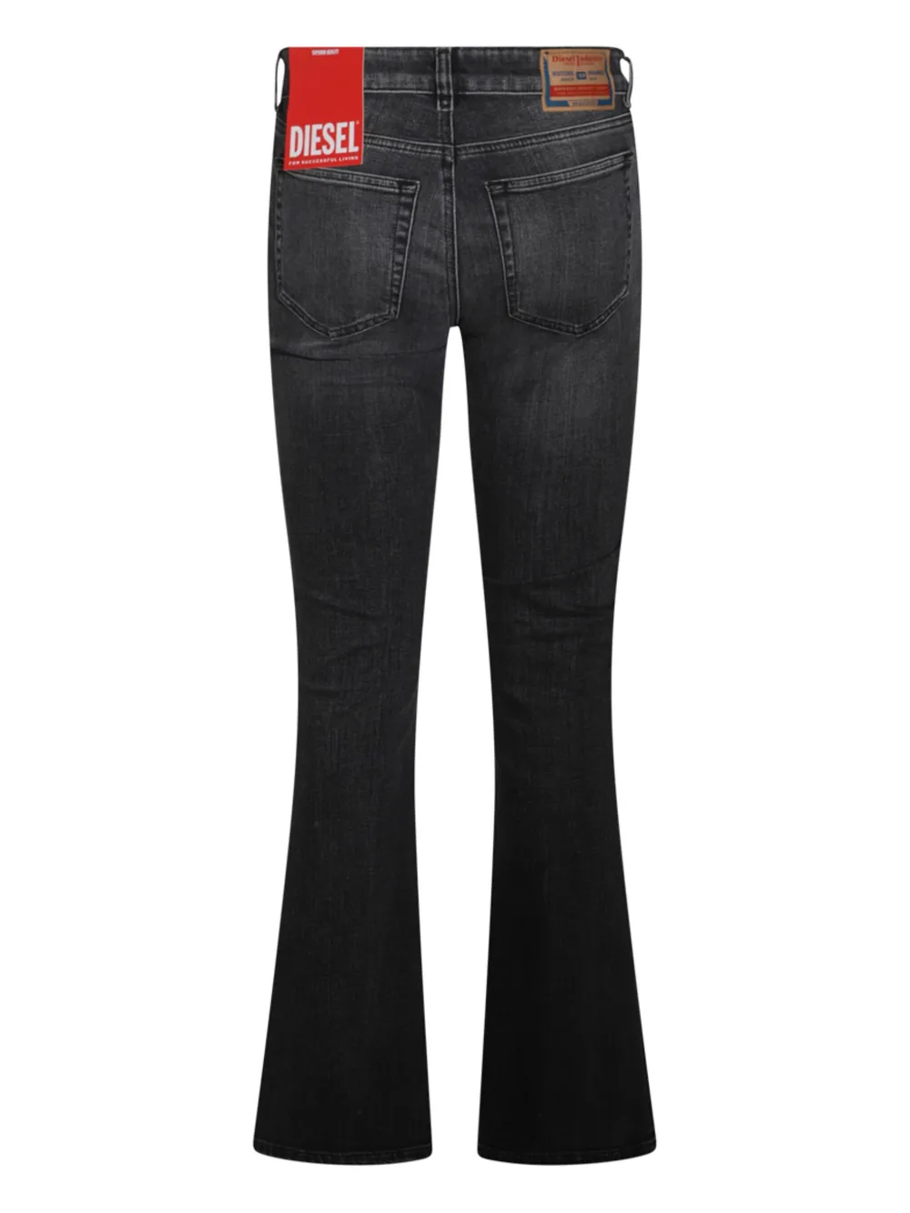 Diesel 1969 D-Ebbey 09k99 bootcut jeans - Zwart