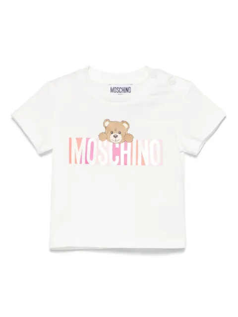 Moschino Kids logo-print T-shirt