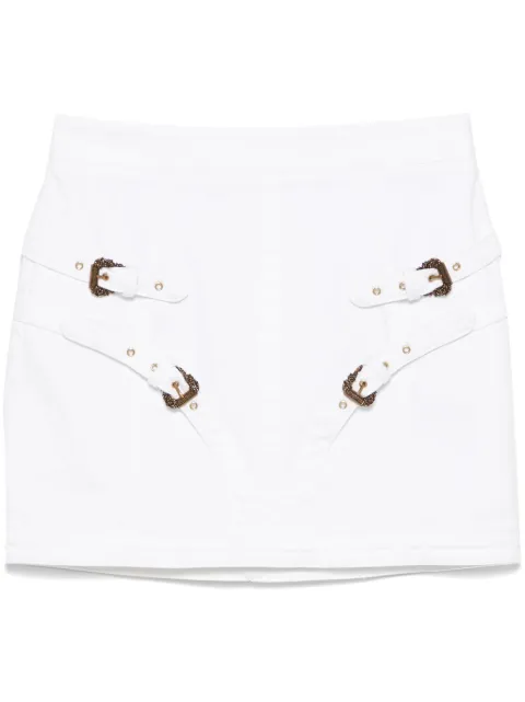 Versace Jeans Couture denim mini skirt