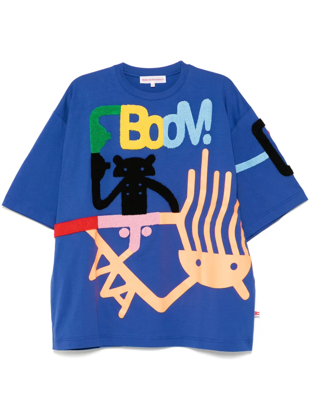 WALTER VAN BEIRENDONCK ALIEN ACTION T-SHIRT