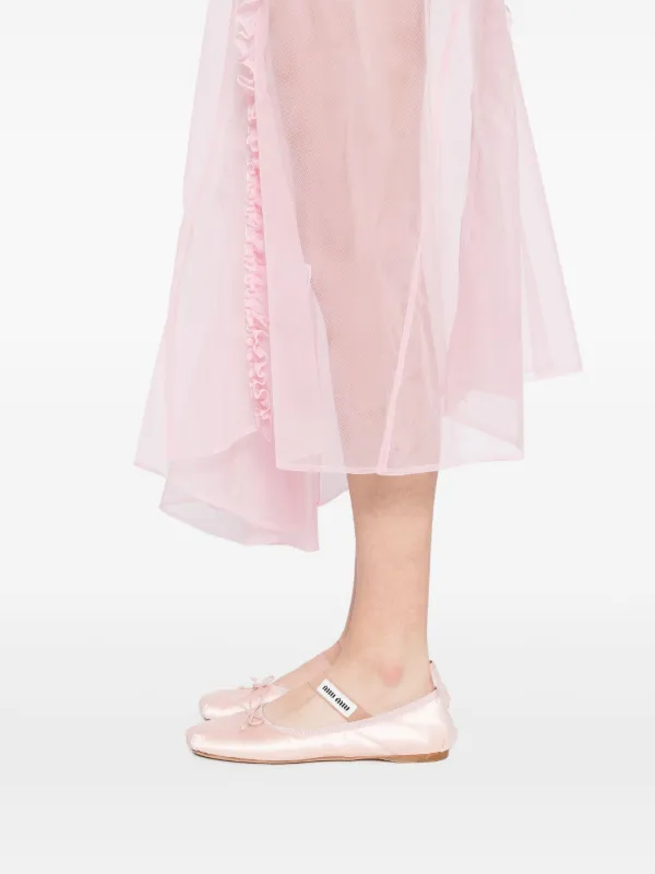 Simone Rocha ruffle-details Skirt | Pink | FARFETCH