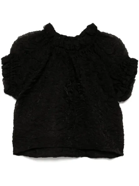 Simone Rocha ruffle tulip top