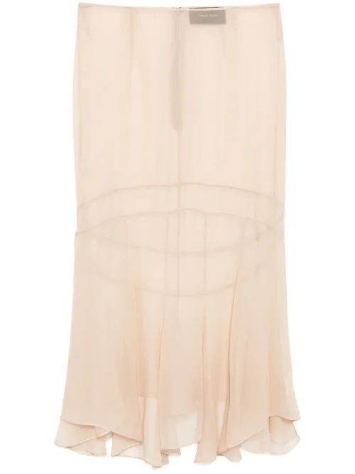 Jupe mi-longue à coutures multiples - Simone Rocha - Modalova