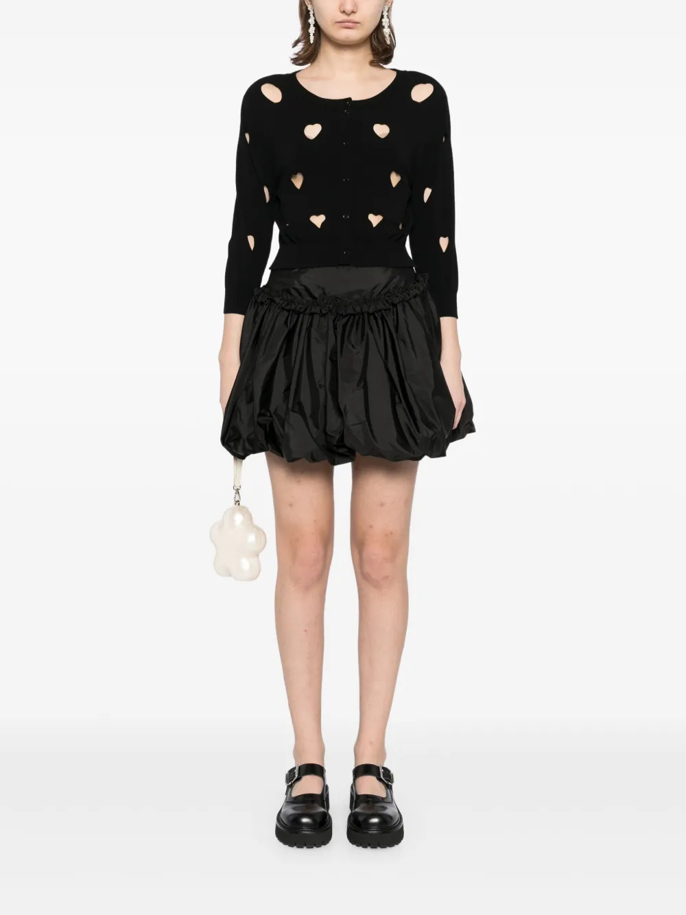 Simone Rocha Mini-rok - Zwart