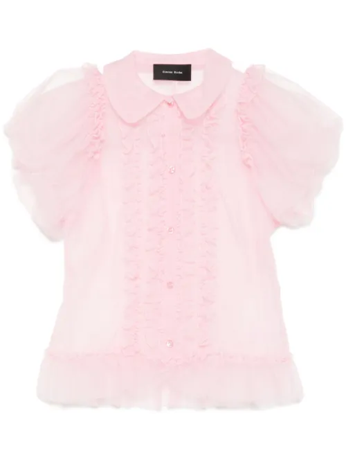 Chemise à manches bouffantes - Simone Rocha - Modalova