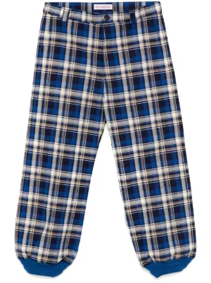 Charles Jeffrey Loverboy チェック パンツ | レッド | FARFETCH JP