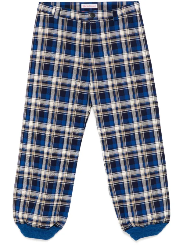 Walter Van Beirendonck Atomic Pants in Blue