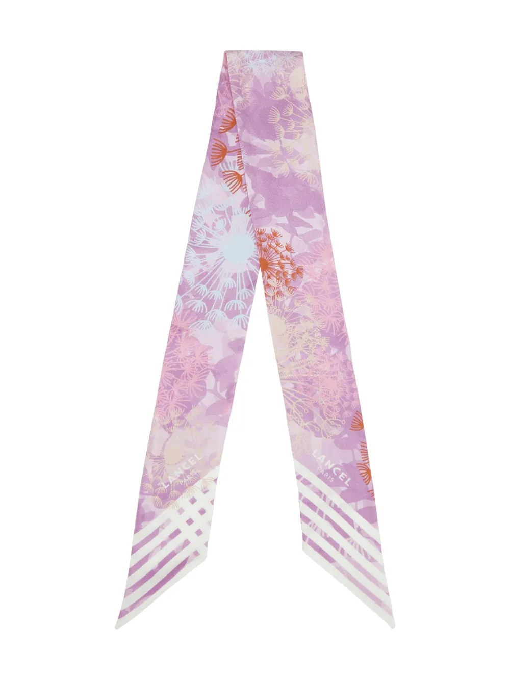 Lancel Foulard in seta - Rosa