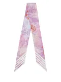 Lancel silk scarf - Pink