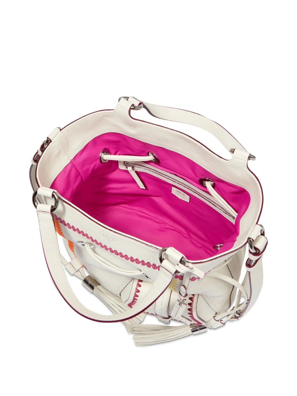Lancel Premier Flirt bucket-tas Wit