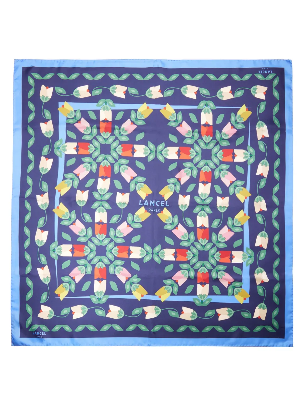 Lancel mascada de seda | morado | Image 1