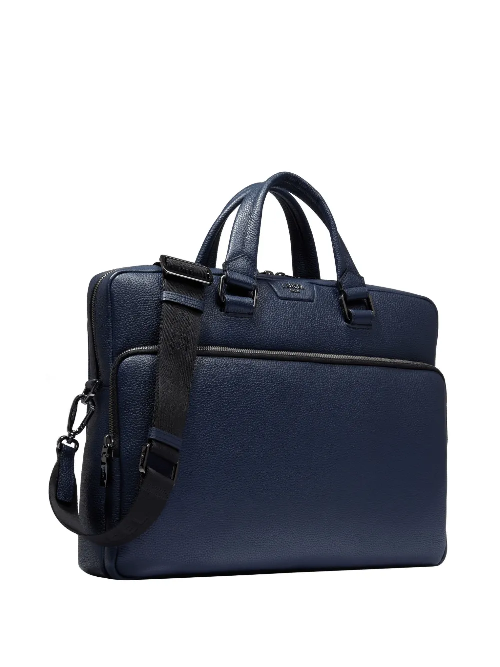Lancel Côme aktetas Blauw