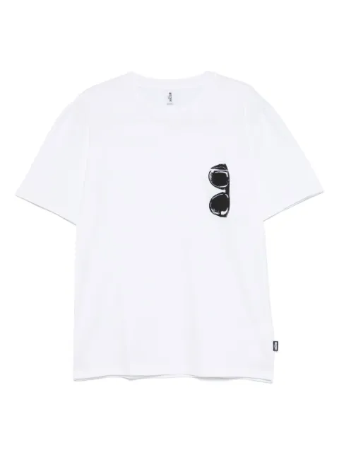 Moschino sunglasses-print T-shirt