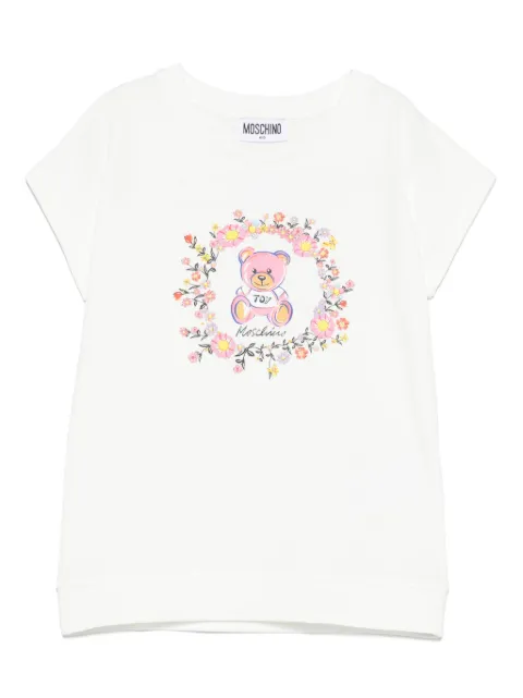 Moschino Kids Teddy Bear-print T-shirt