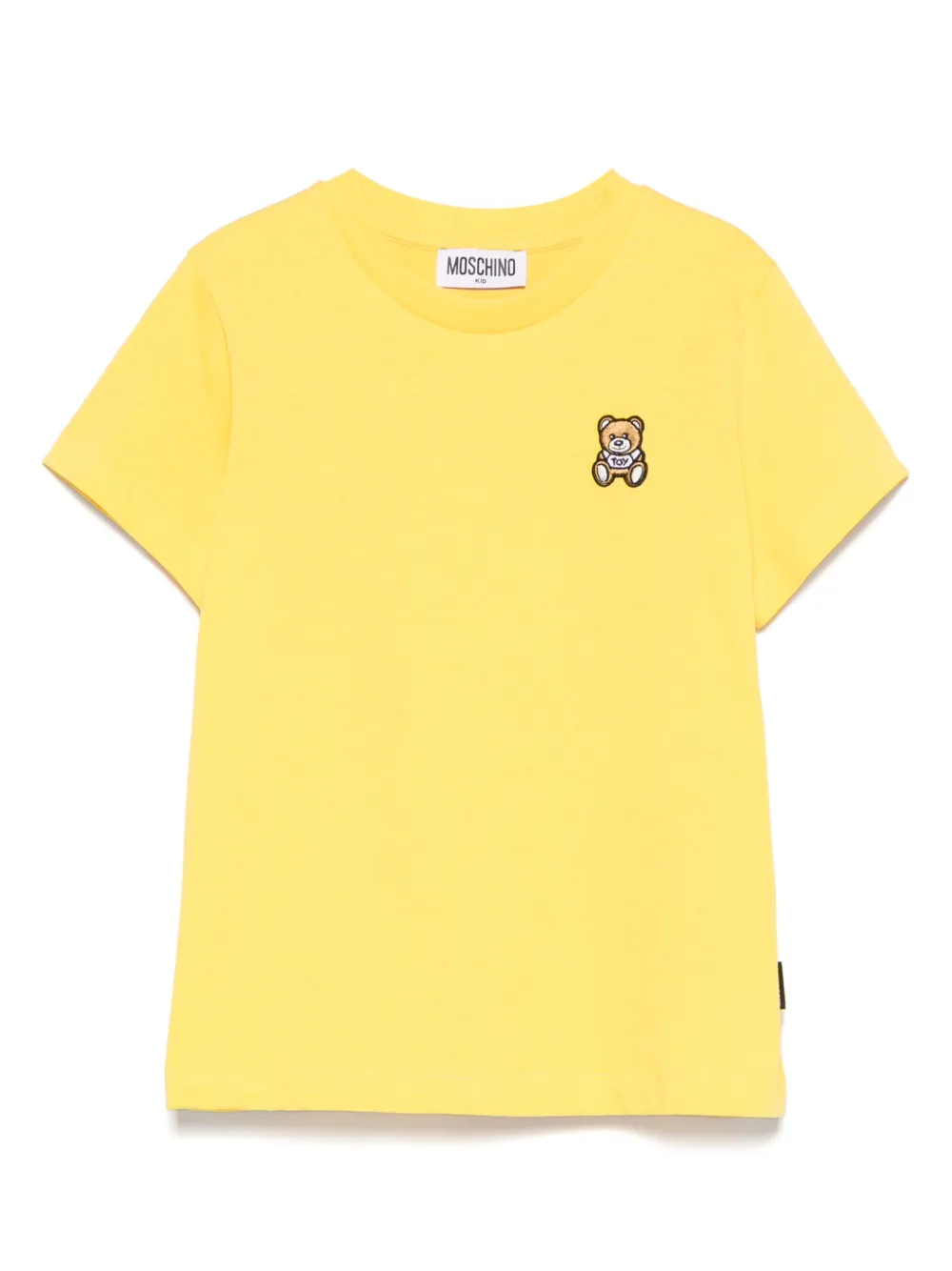 Moschino Kids Teddy Bear-motif T-shirt | Yellow | Image 1