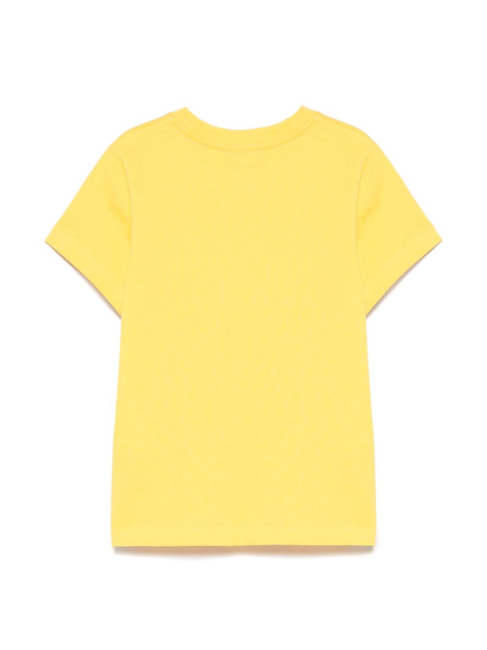 Moschino Kids T-shirt met teddybeerprint - Geel