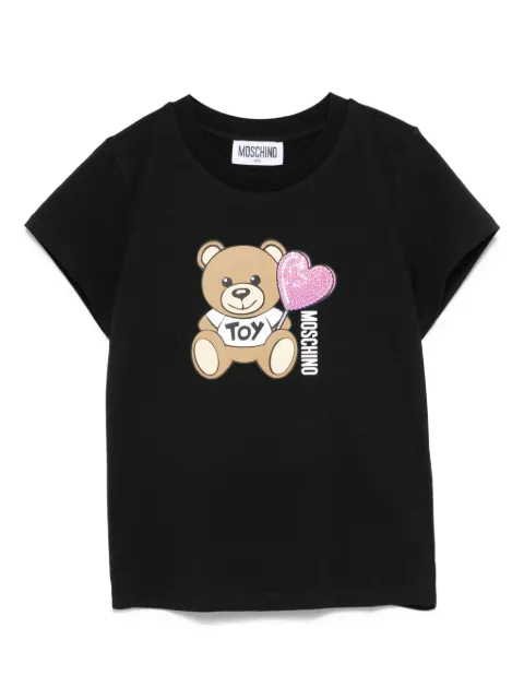 Moschino Kids T-shirt con stampa Teddy Bear