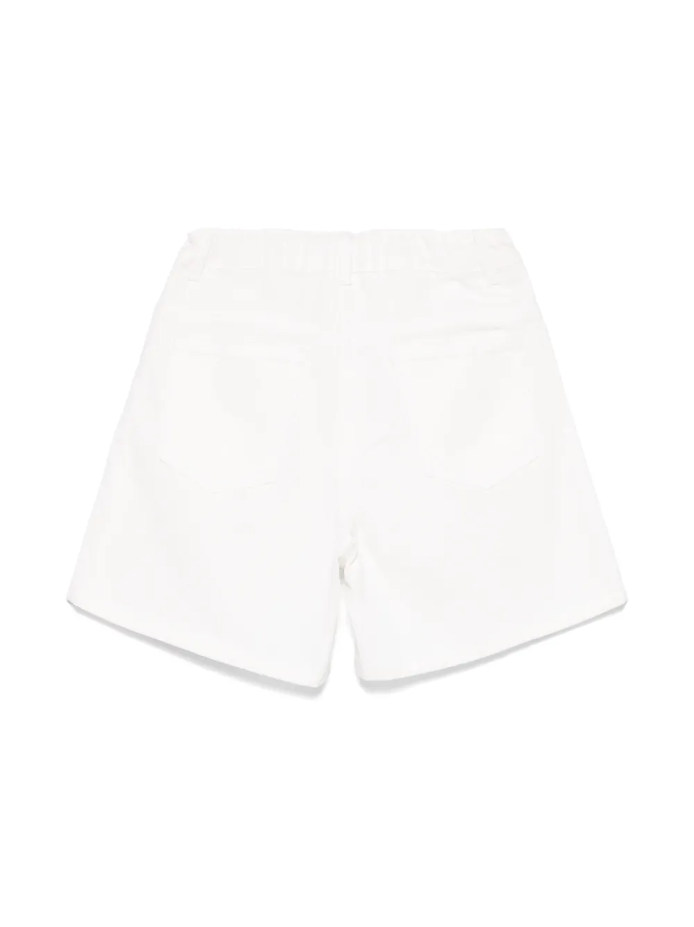 Moschino Kids Spijkershorts - Wit