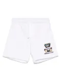 Moschino Kids Teddy Bear shorts - White