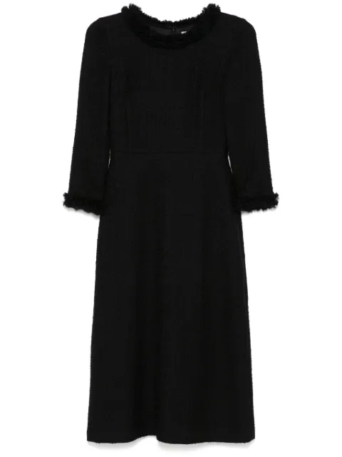 JANE Vermont fit and flared tweed dress