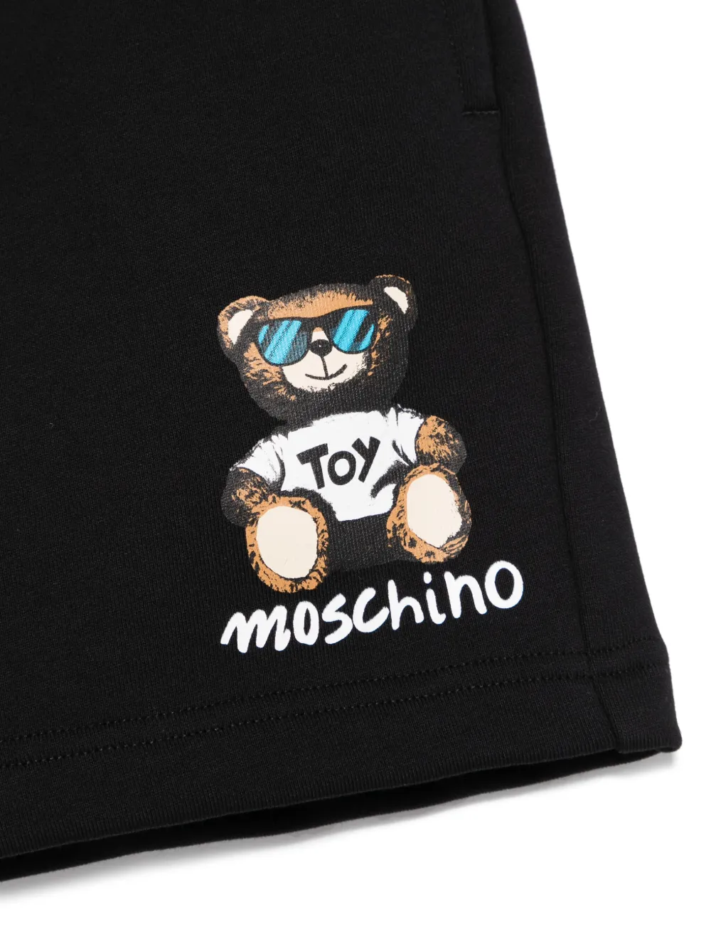 Moschino Kids Shorts Zwart