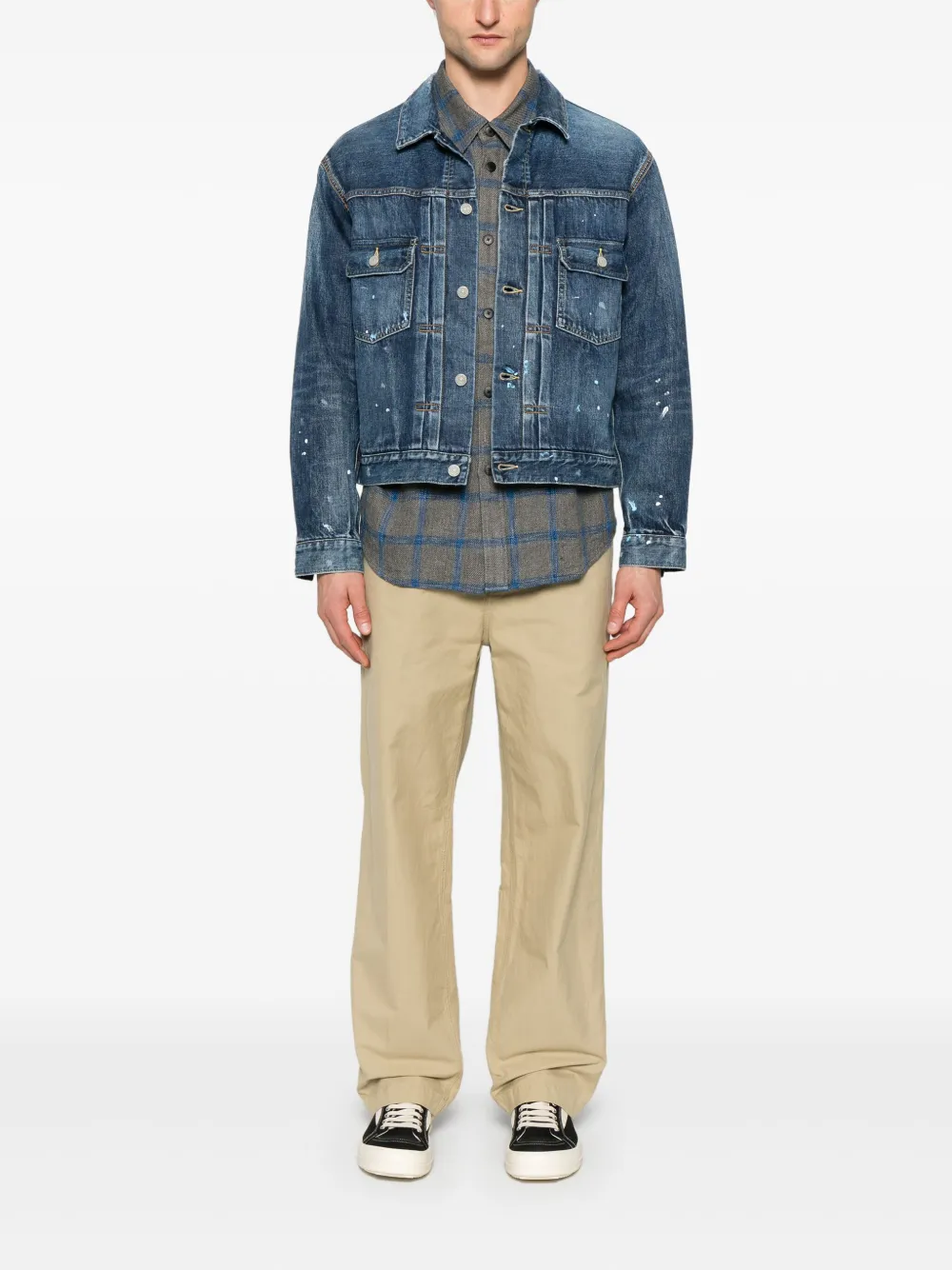 visvim Denim jack - Blauw