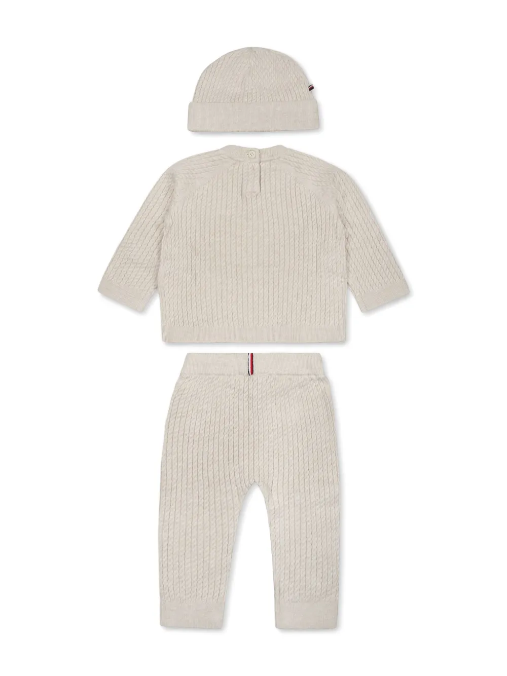 Tommy Hilfiger Junior Gebreide broek Beige