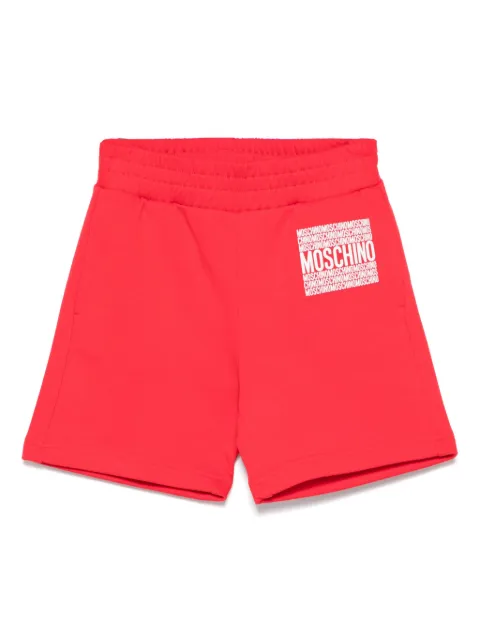 Moschino Kids logo-print shorts