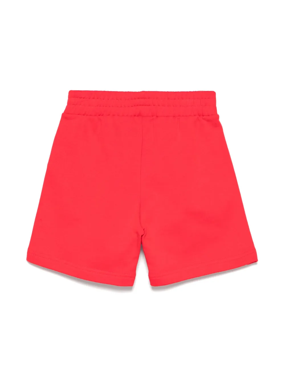 Moschino Kids Shorts met logoprint - Rood