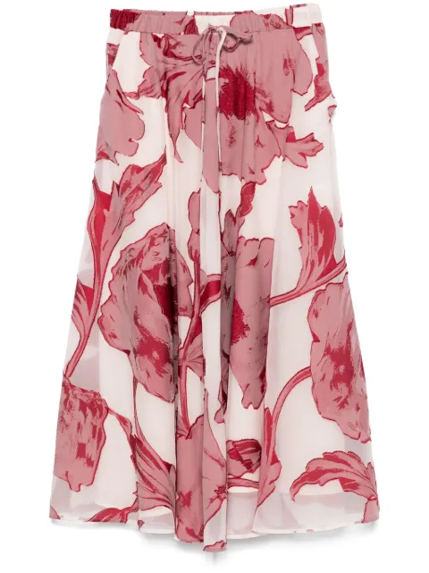 La DoubleJ drawstring midi skirt