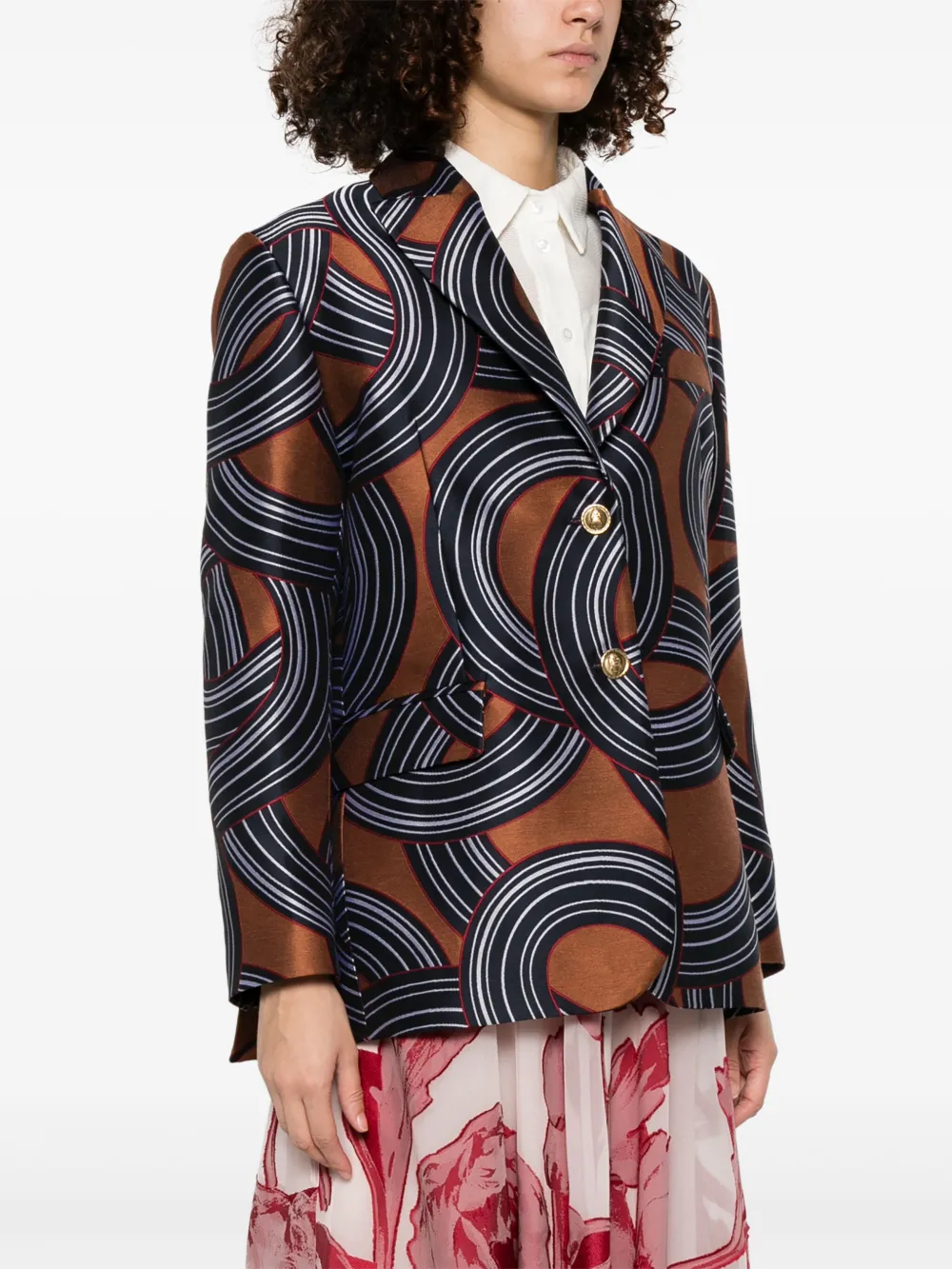 La DoubleJ Jones blazer Blauw