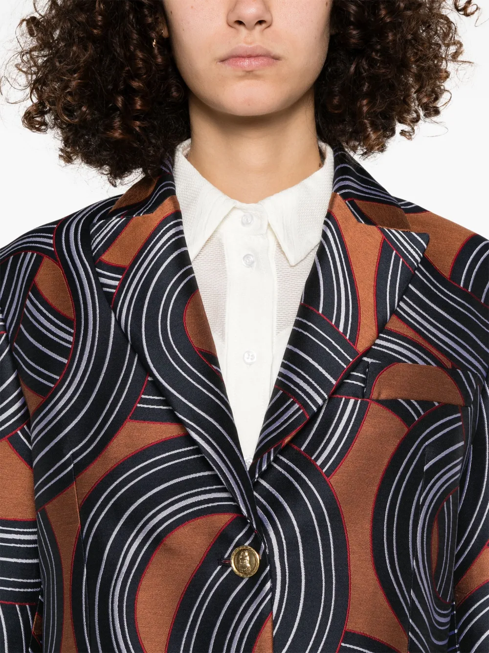 La DoubleJ Jones blazer Blauw