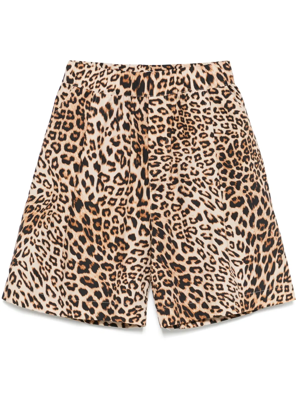 A Paper Kid leopard-print shorts | Neutrals | Image 1