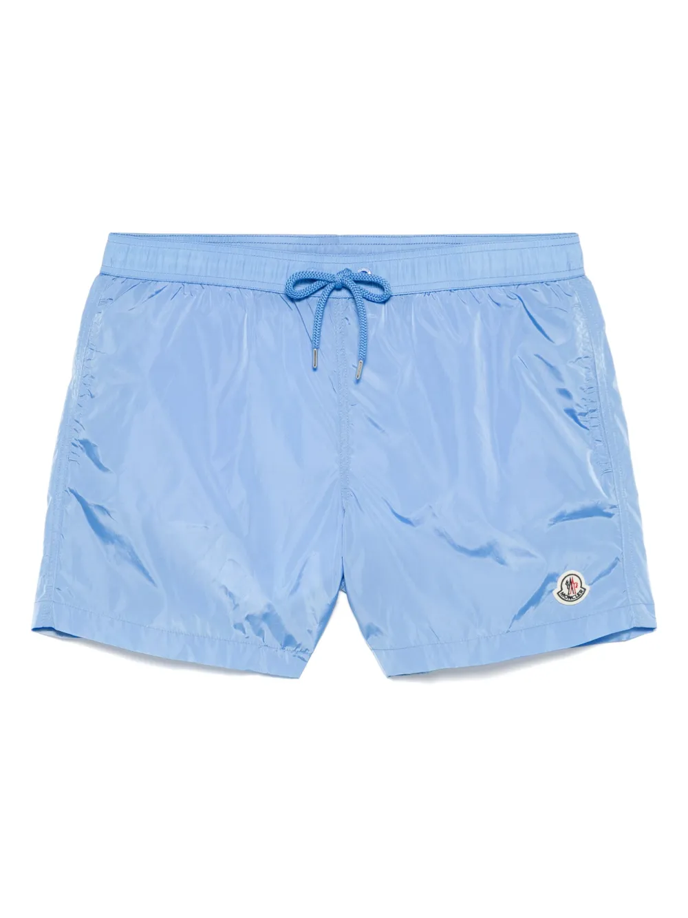 logo-patch swim shorts