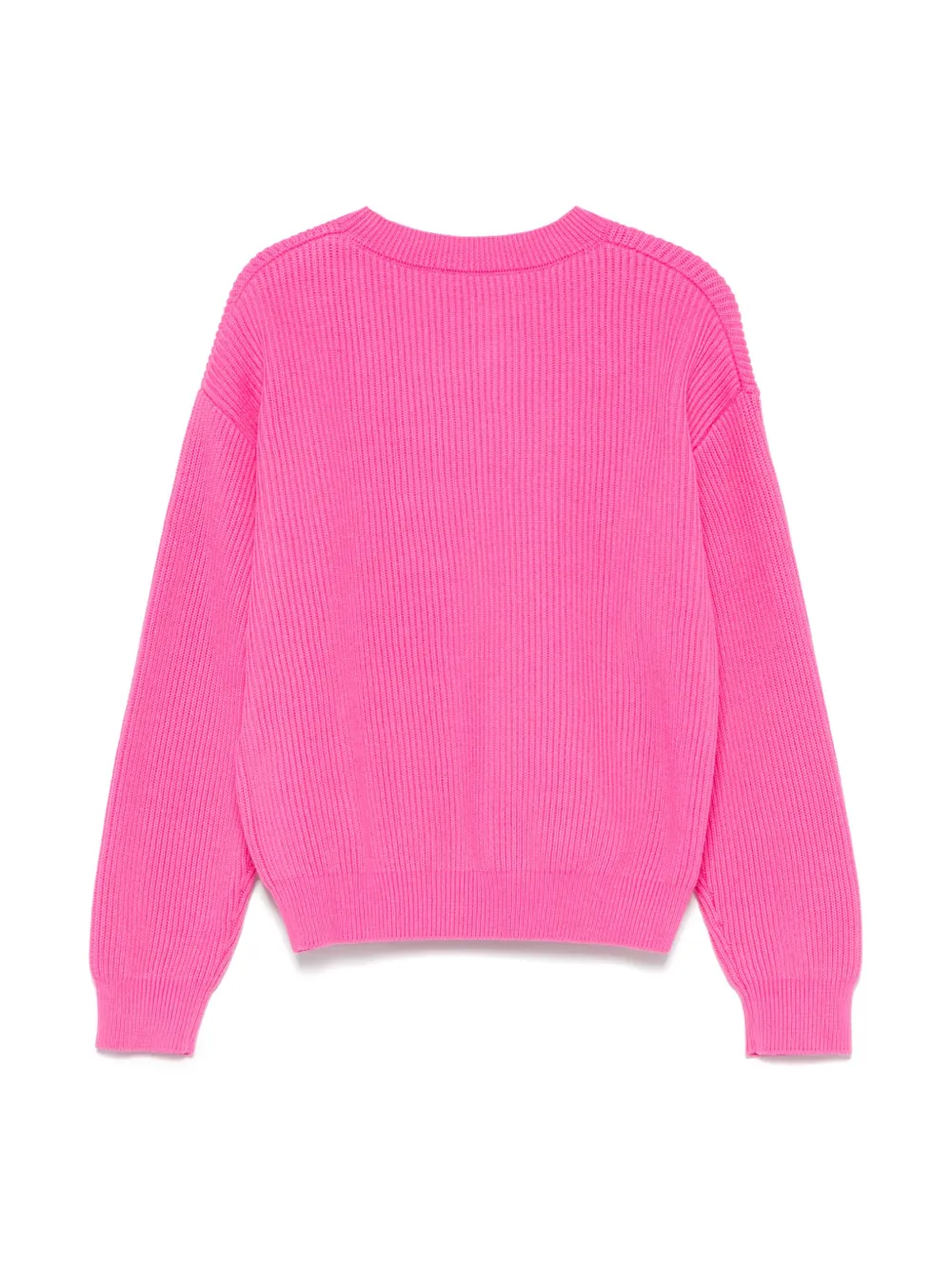 Moschino Kids Trui met geborduurd logo Roze