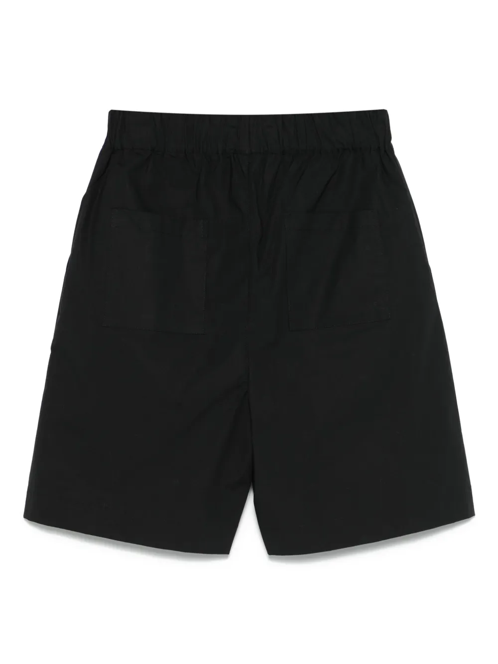 A Paper Kid Popeline shorts - Zwart