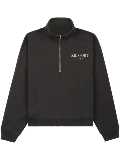 Sporty & Rich logo-print sweatshirt