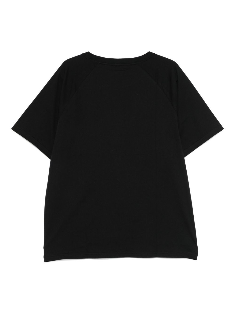 Moschino T-shirt met logo - Zwart