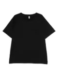 Moschino logo-lettering T-shirt - Black