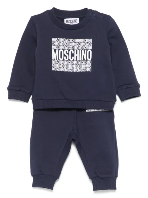Moschino Kids logo-print tracksuit