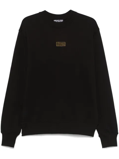 Versace Jeans Couture sweat à plaque logo