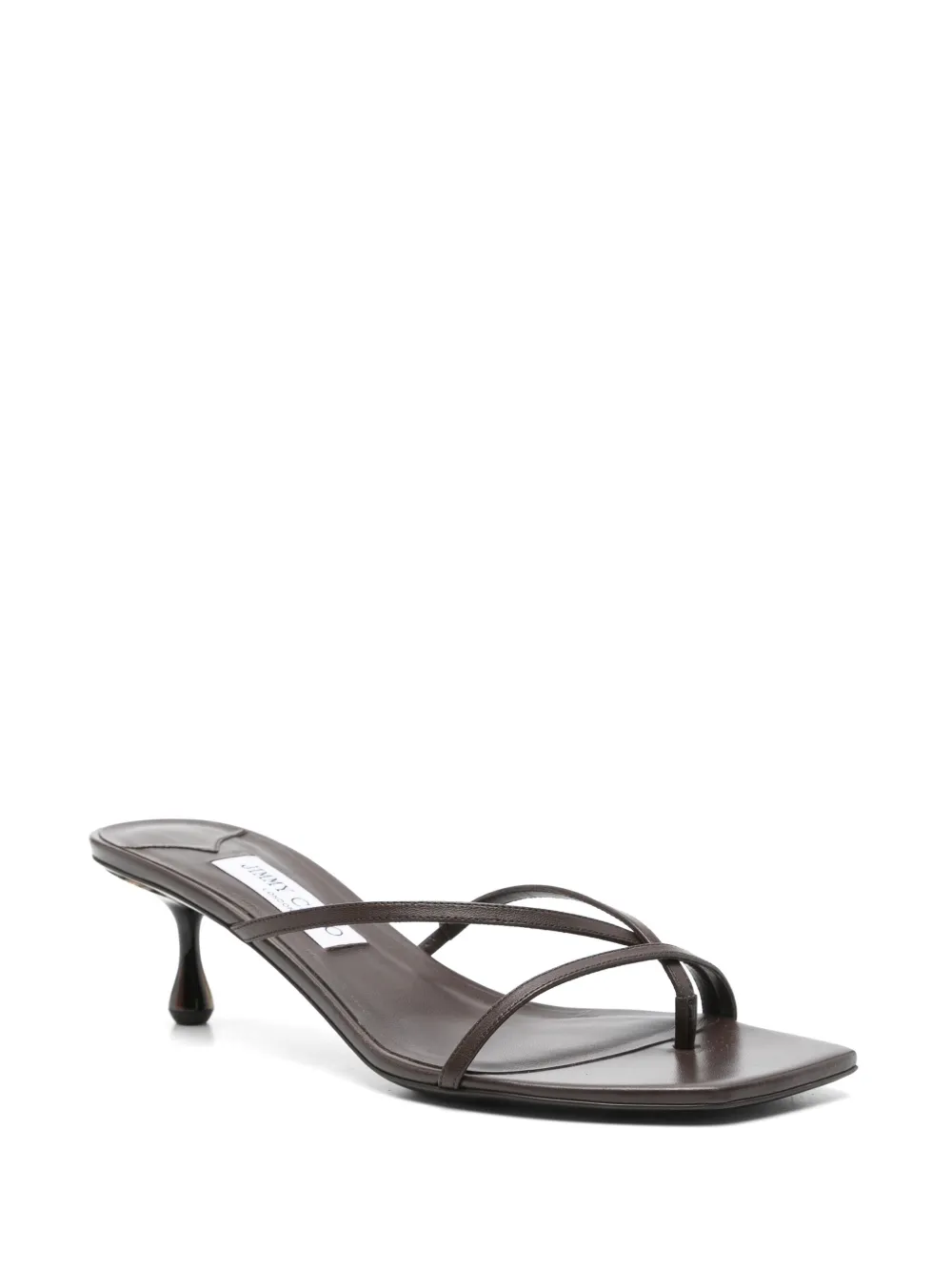 Jimmy Choo 50mm Etana sandals Brown