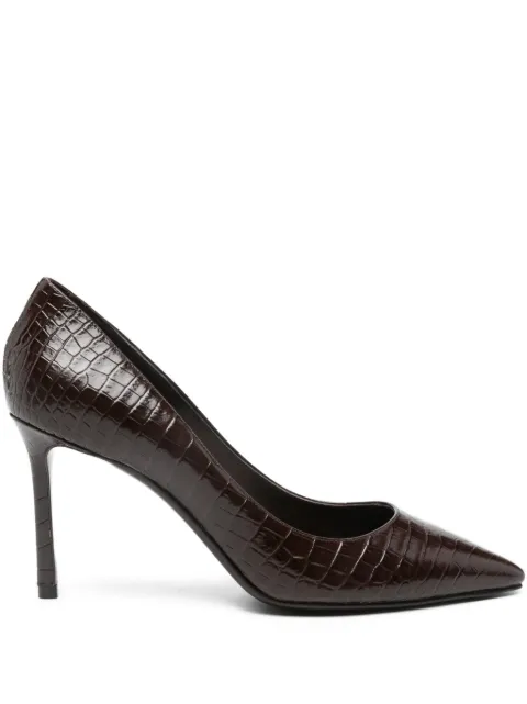 Jimmy Choo 85mm leather heeled pumps