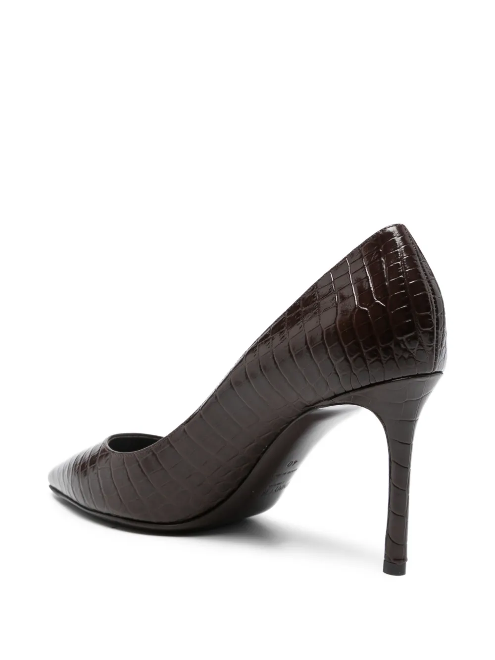 Jimmy Choo Pumps met leren hak Bruin