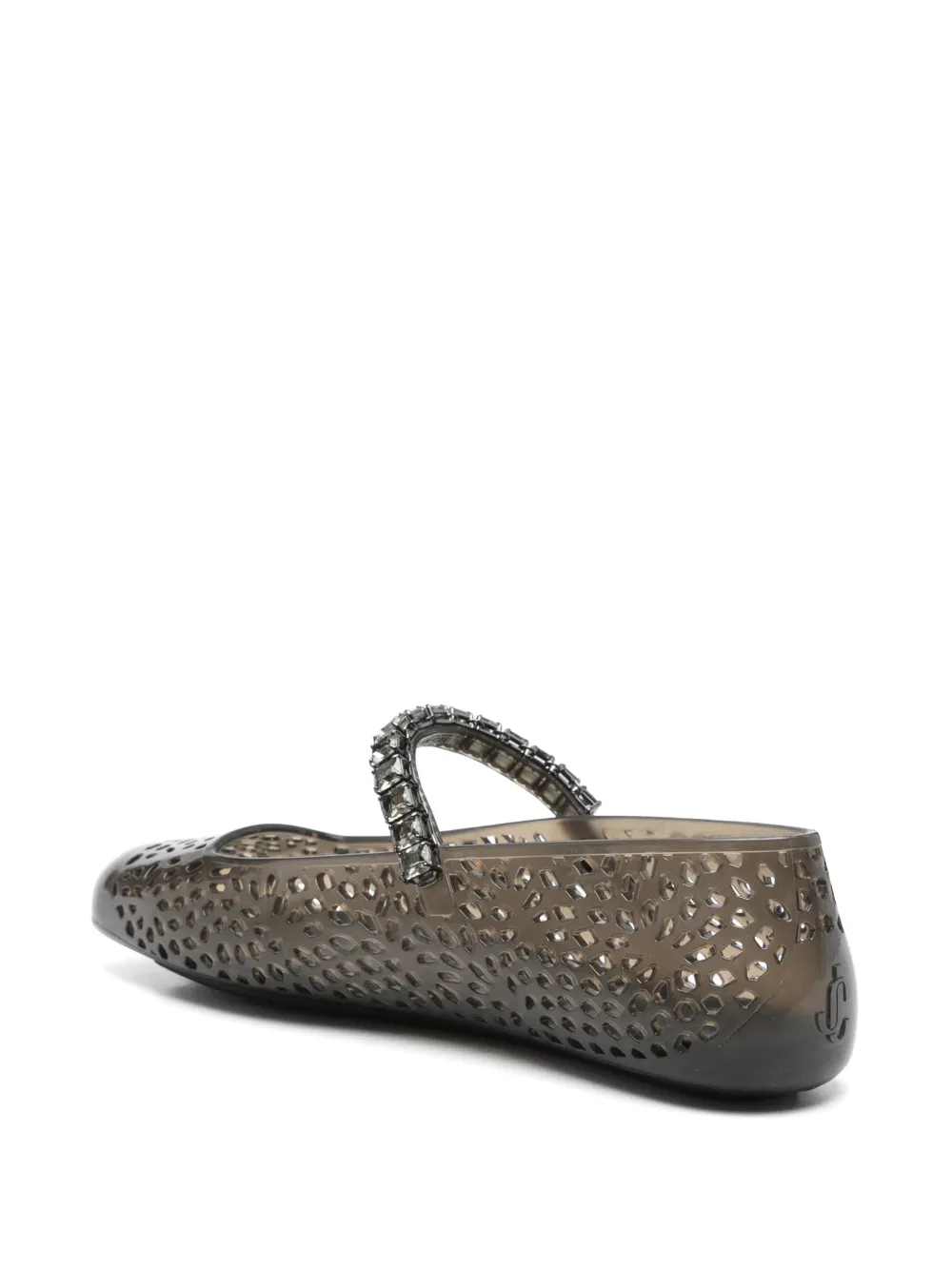 Jimmy Choo The Jelly ballet shoes Black