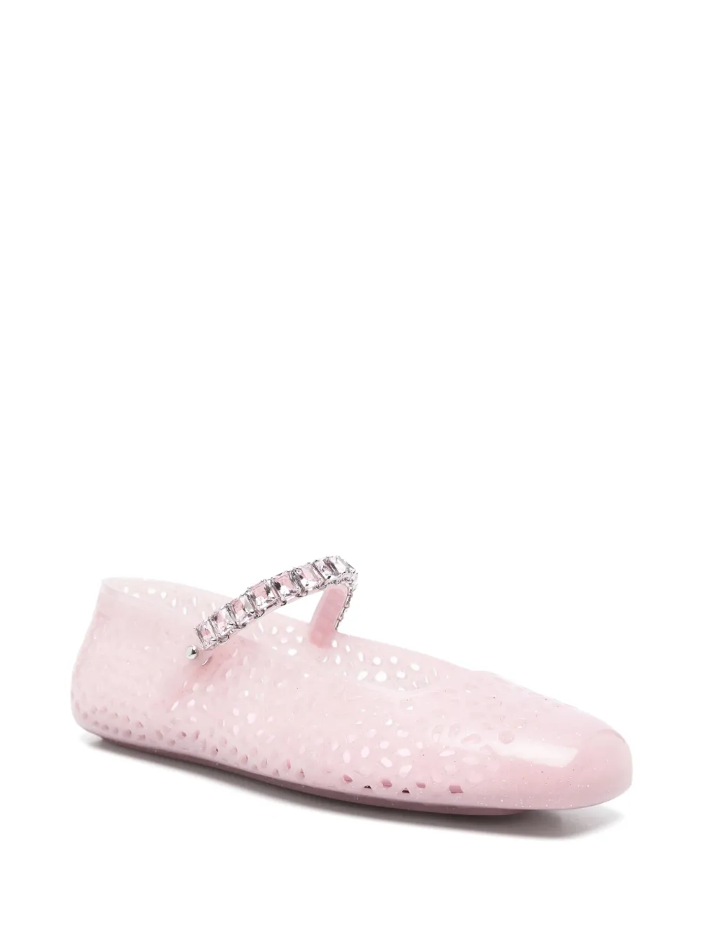 Jimmy Choo The Jelly ballet shoes Pink