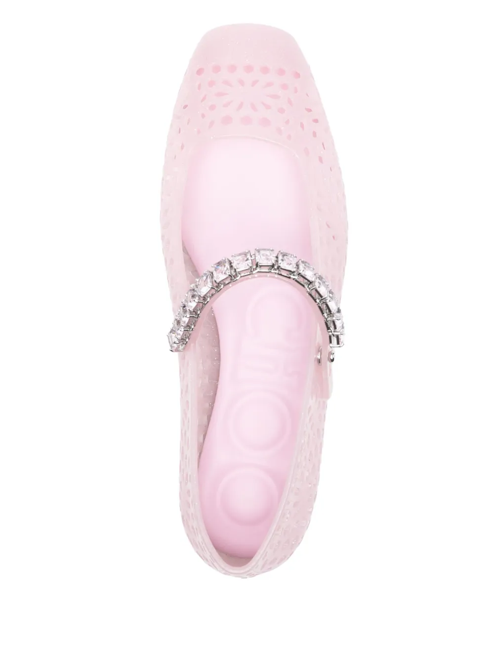 Jimmy Choo The Jelly ballet shoes Pink