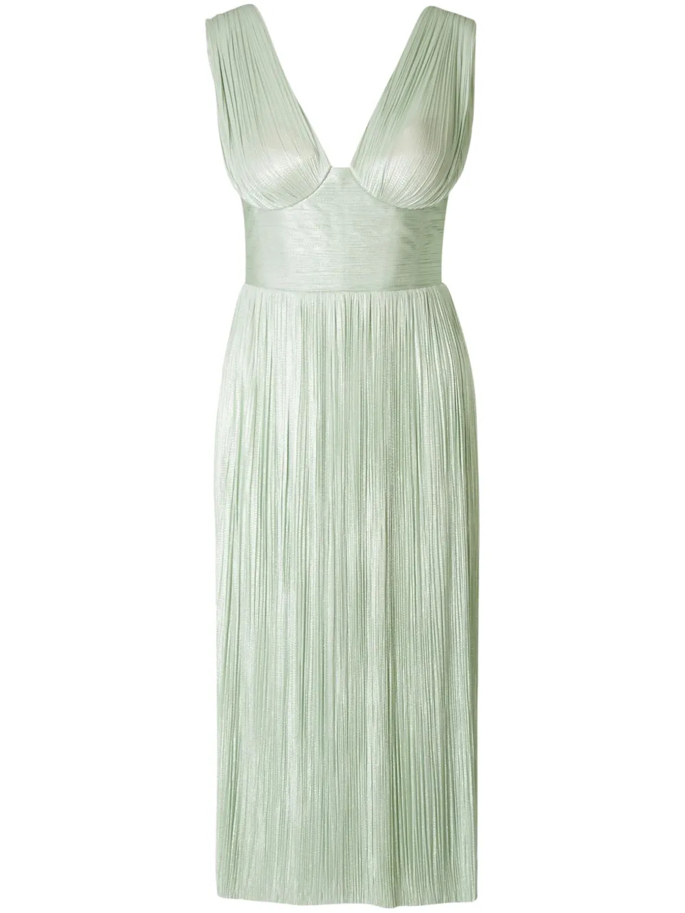 Maria Lucia Hohan Nalya midi-jurk Groen