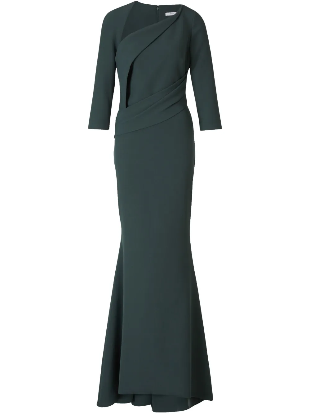 crepe midi dress